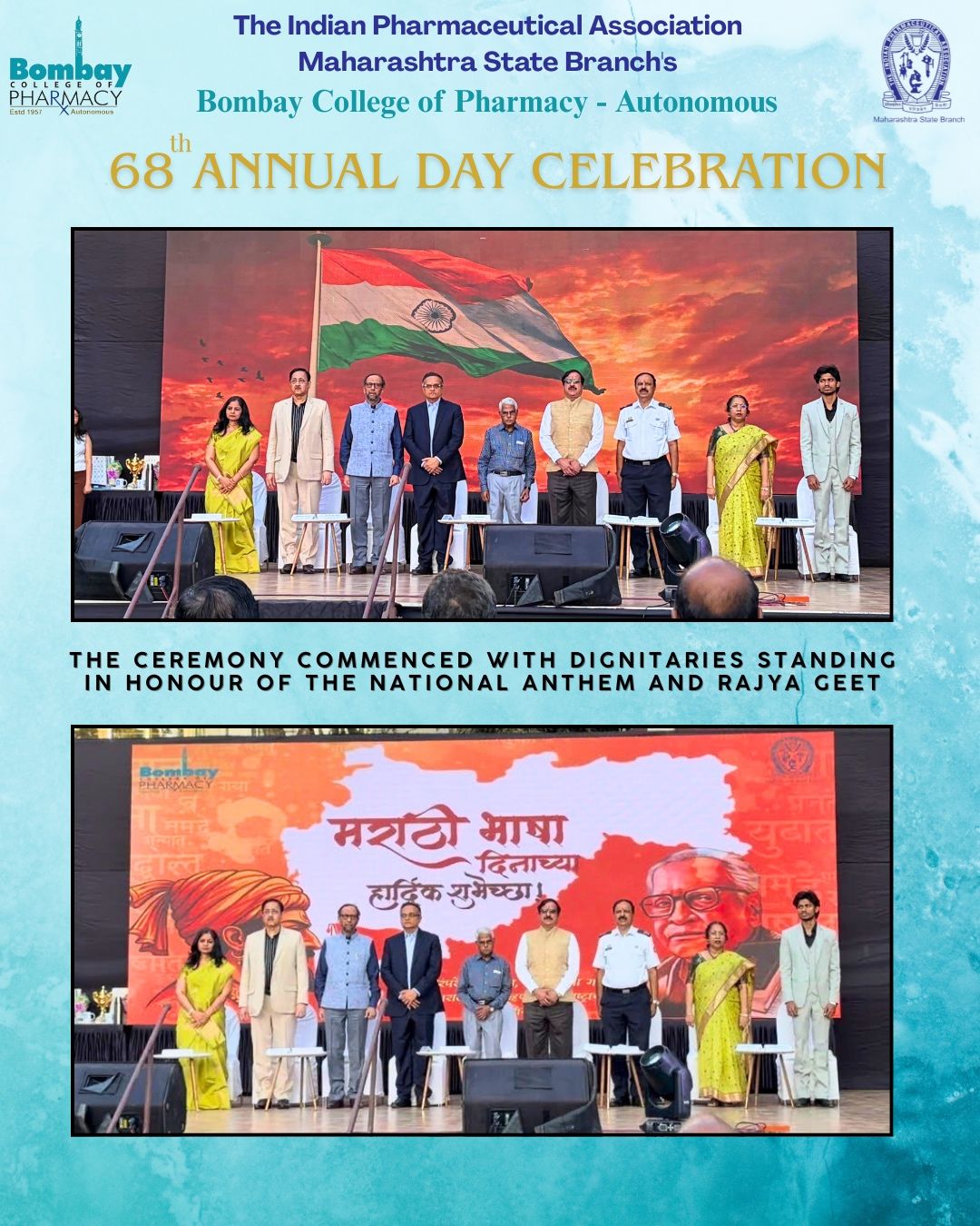 CA Celebration of Legacy and Excellence: 68th Annual Day at Bombay College of Pharmacy